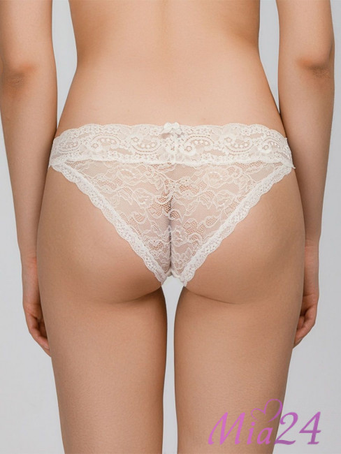 Кружевные трусики-слип Amelie "Nina" 1009-2 молочный