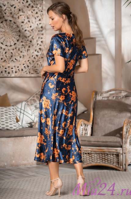 Сорочка длинная шелковая Mia-Amore "Qiara" 3828 Сорочка длинная шелковая Mia-Amore "Qiara" 3828