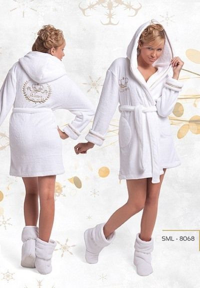 8068 Халат женский