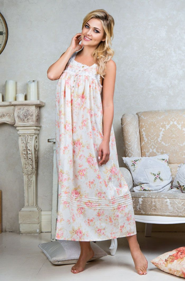 Сорочка длинная женская из хлопка Mia-Mia "Kameya" 16148