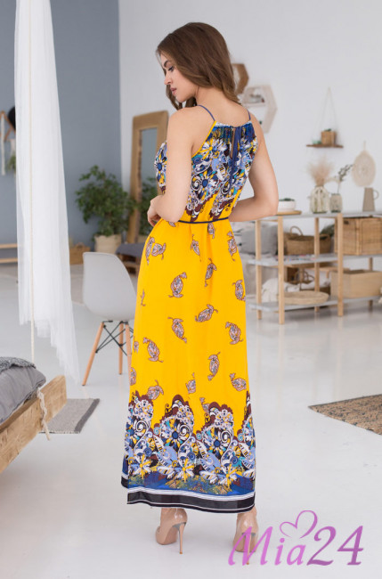 Платье женское длинное Mia-Mia "Sole Viva" 16368