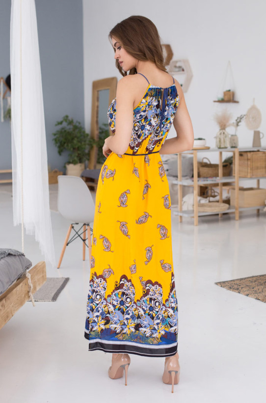 Платье женское длинное Mia-Mia "Sole Viva" 16368