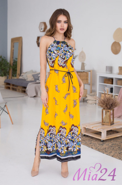 Платье женское длинное Mia-Mia "Sole Viva" 16368