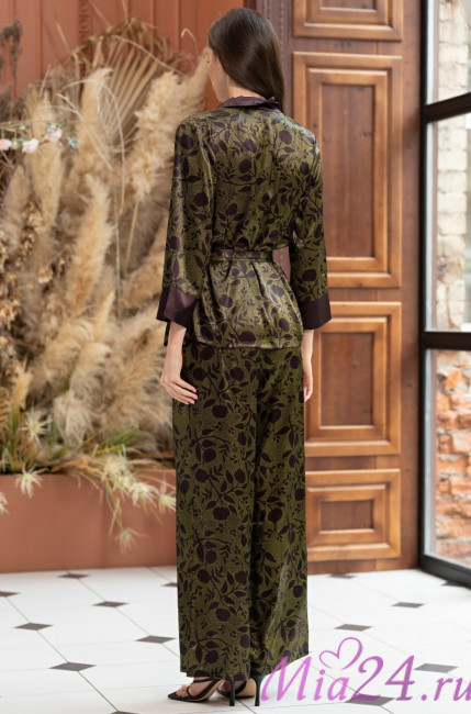 Комплект домашний женский из шелка Mia-Amore "Electra" 4015 Комплект домашний женский из шелка Mia-Amore "Electra" 4015