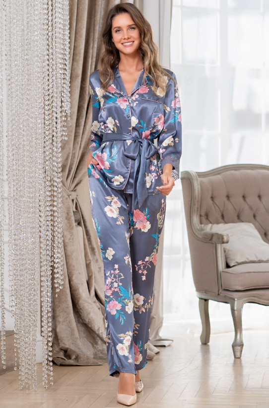 Комплект домашний шелковый Mia-Amore "Henrietta" 3765