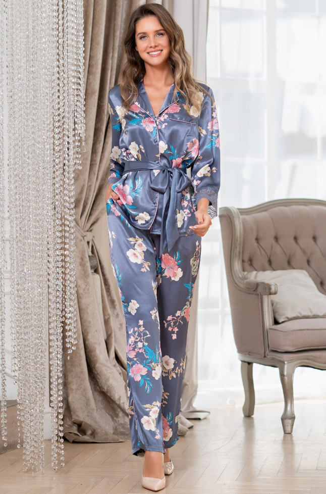 Комплект домашний шелковый Mia-Amore "Henrietta" 3765