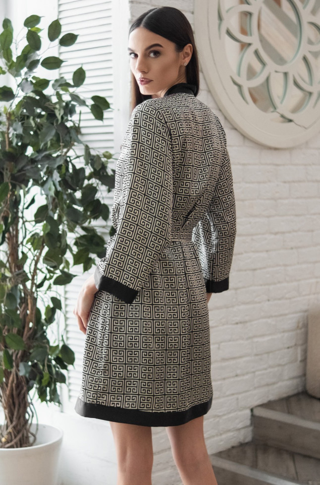 Халат женский шелковый Mia-Amore "Jadore" 4083