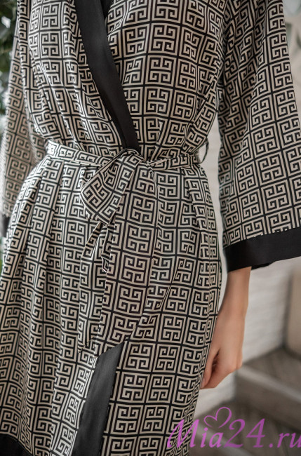 Халат женский шелковый Mia-Amore "Jadore" 4083 Халат женский шелковый Mia-Amore "Jadore" 4083