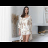 Сорочка женская из шелка с вискозой Mia-Amore "Amely" 5040 молочный