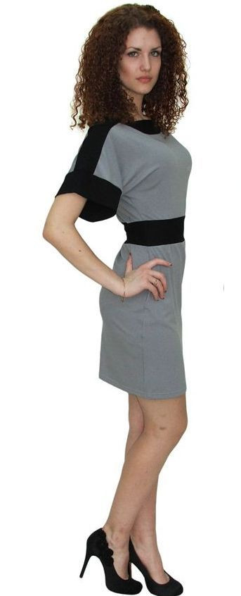 Платье трикотажное женское Серебряная ладья 1046