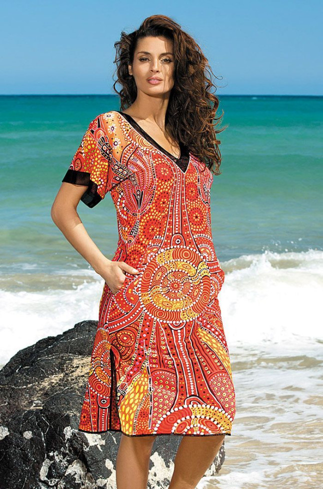 19016 Туника "Florida" orange