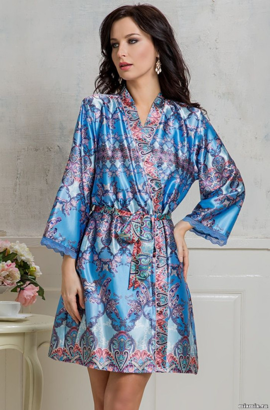 9853 Халат женский Azzurra