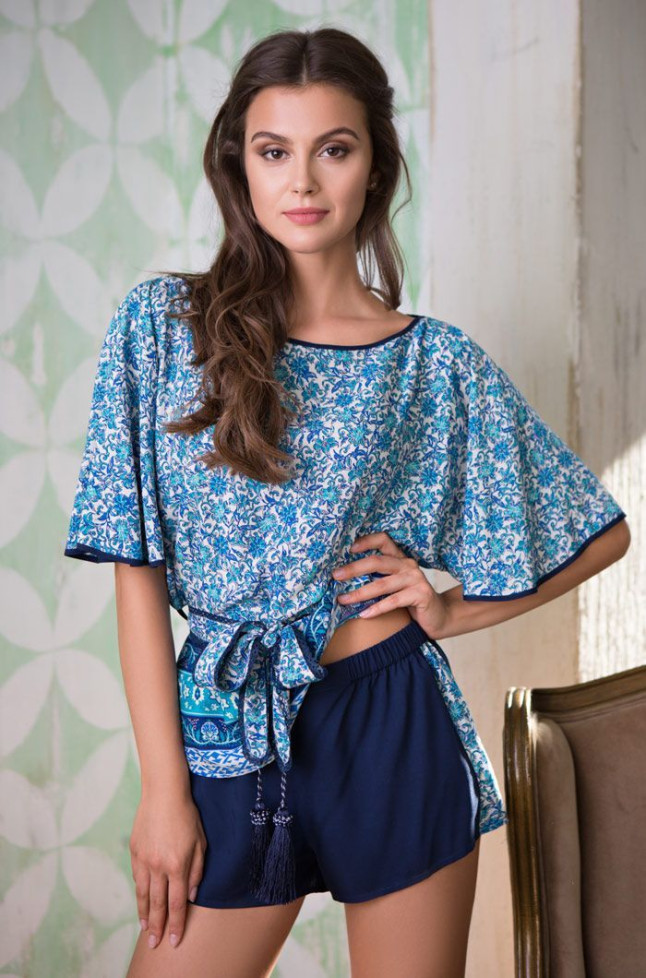 Комплект женский из вискозы Mia-Mia "Santorini" 16122