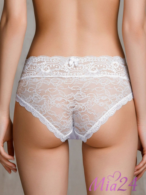 Трусики-слип женские широкие Amelie "Nina" 1011-2 белый