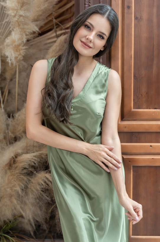 Сорочка шелковая женская Mia-Amore "Teana" 4008