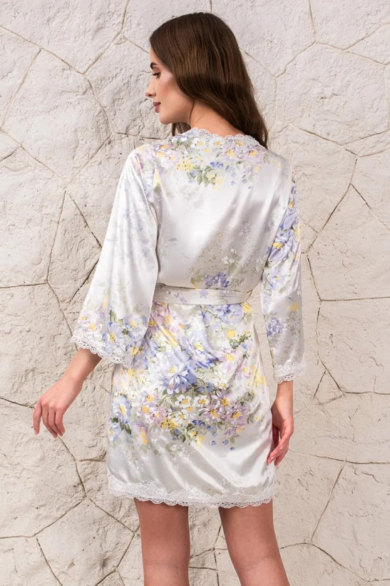 Халат шелковый Mia-Amore "Lilianna" 5993