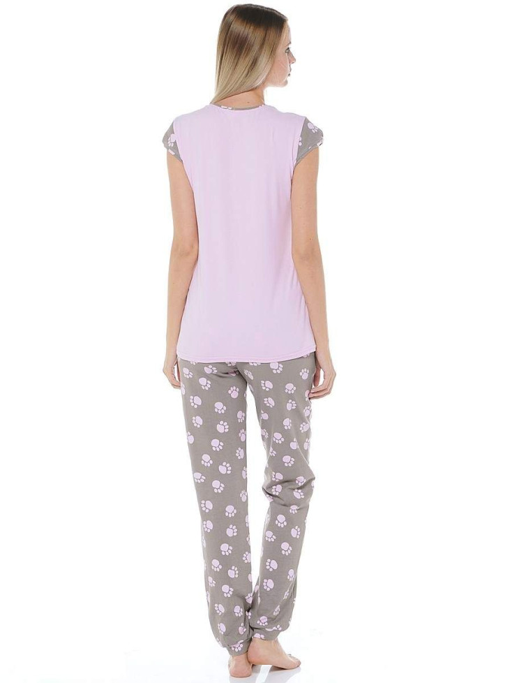 362 Пижама женская "Cleo" розовый