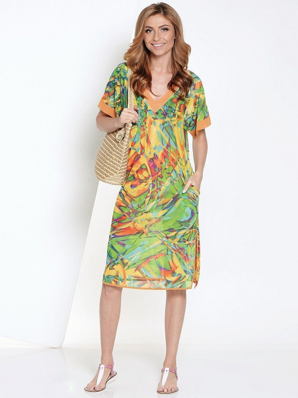 19016 Туника "Florida" green