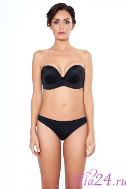 Бюстгальтер балконет Primaverina PN-1006 черный Бюстгальтер балконет Primaverina PN-1006 черный