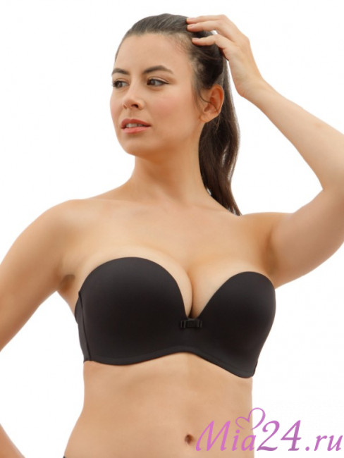 Бюстгальтер балконет Primaverina PN-1006 черный Бюстгальтер балконет Primaverina PN-1006 черный