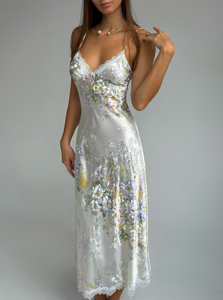 Сорочка длинная шелковая Mia-Amore "Lilianna" 5996