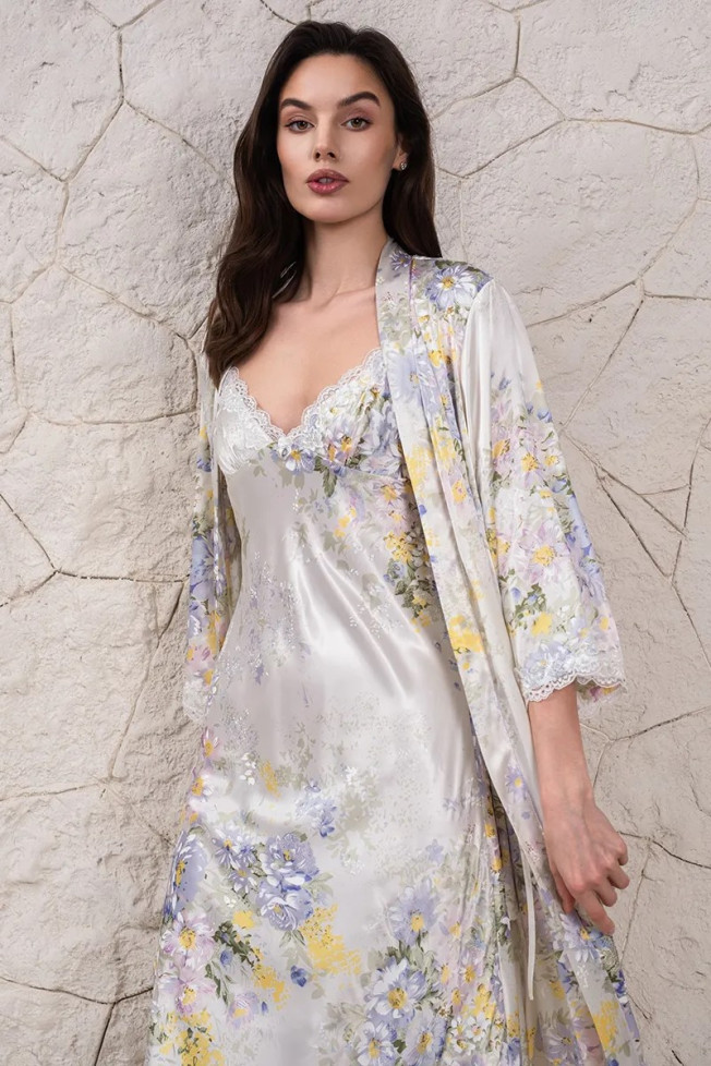 Сорочка длинная шелковая Mia-Amore "Lilianna" 5996