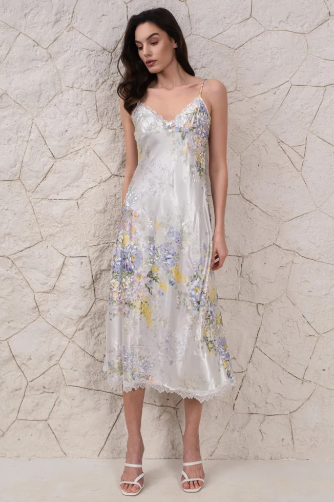 Сорочка длинная шелковая Mia-Amore "Lilianna" 5996