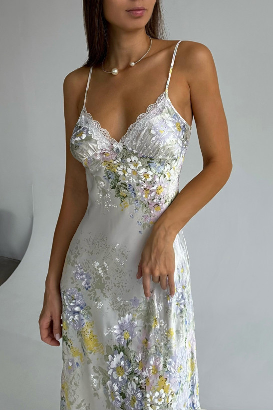 Сорочка длинная шелковая Mia-Amore "Lilianna" 5996