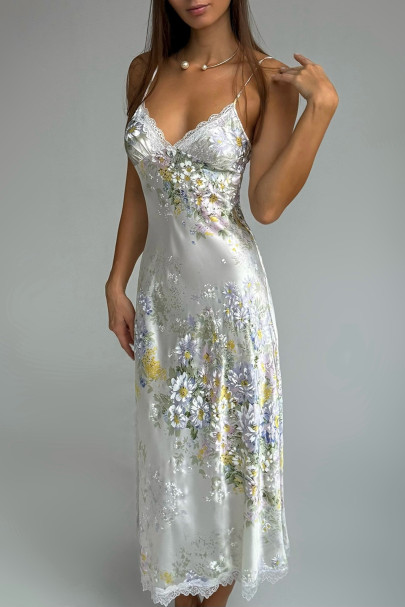 Сорочка длинная шелковая Mia-Amore "Lilianna" 5996