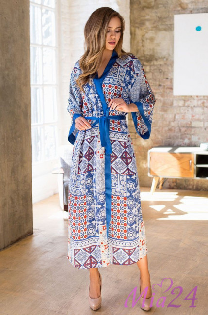 Халат женский длинный Mia-Mia "Sophi" 17569 Халат женский длинный Mia-Mia "Sophi" 17569