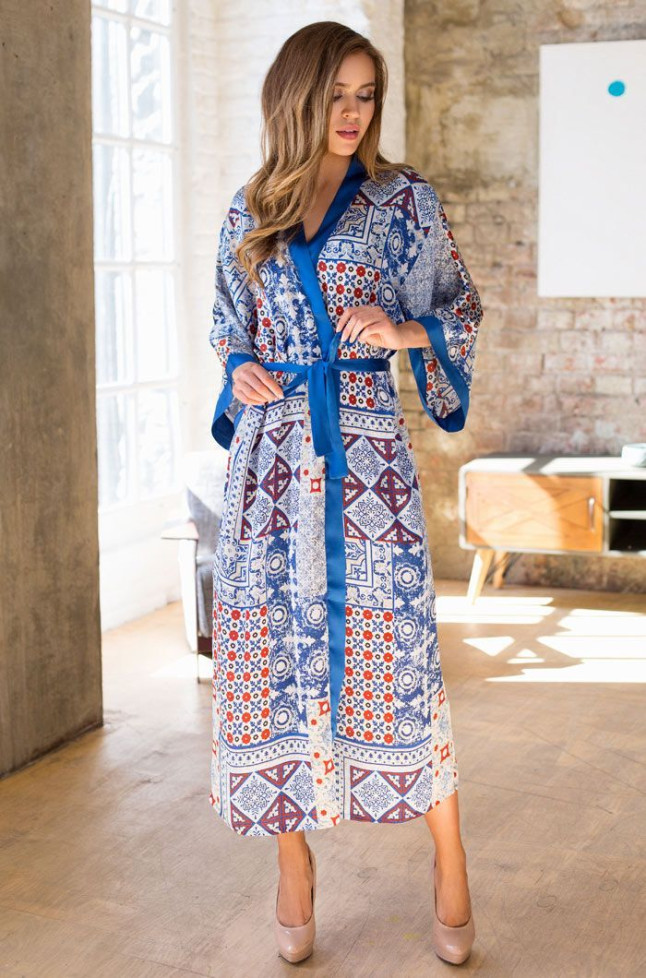 Халат женский длинный Mia-Mia "Sophi" 17569