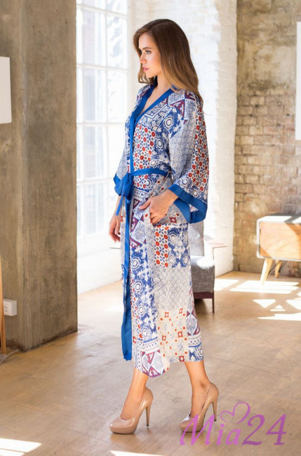 Халат женский длинный Mia-Mia "Sophi" 17569 Халат женский длинный Mia-Mia "Sophi" 17569
