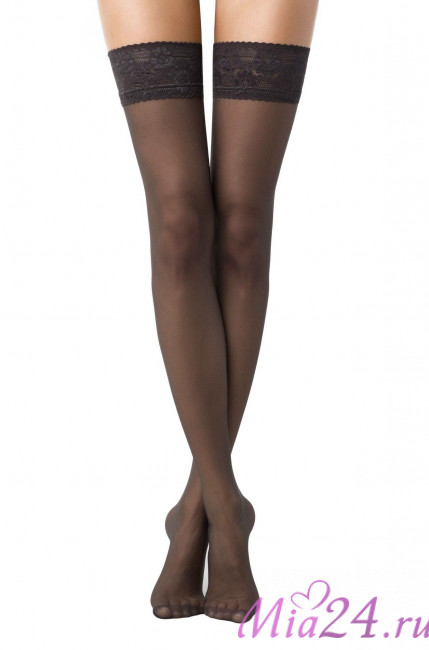 Чулки женские Conte Class 40 графит