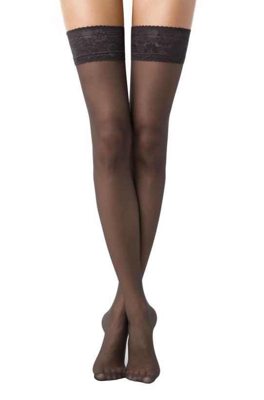 Чулки женские Conte Class 40 графит