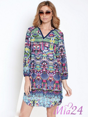 19018 Туника "Florida" blue