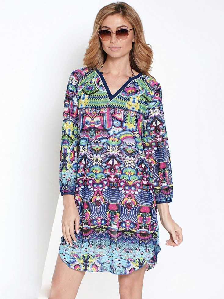 19018 Туника "Florida" blue