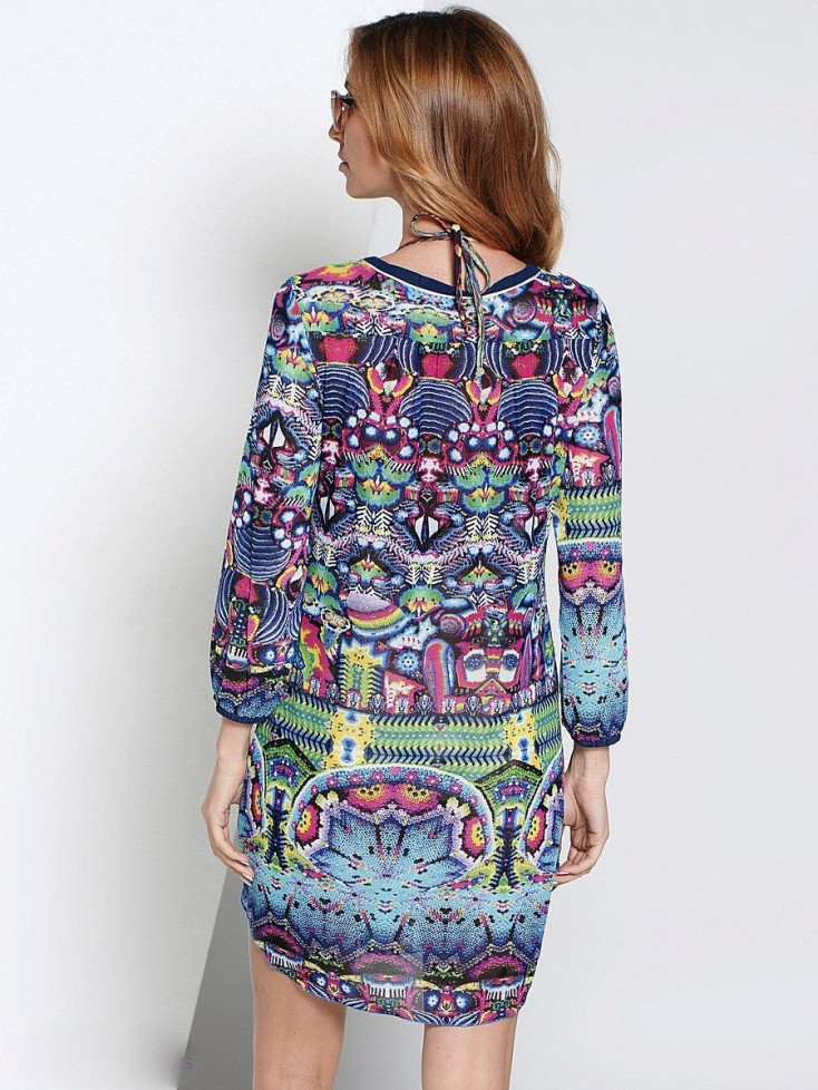 19018 Туника "Florida" blue