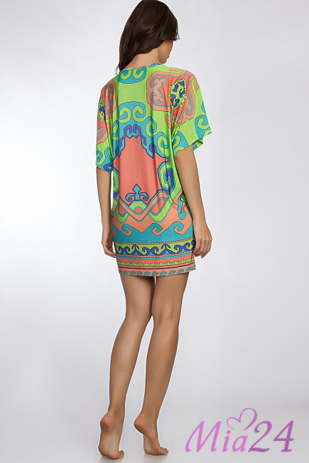 Туника пляжная женская Mia-Mia "Jasmine" 19075 розовый Туника пляжная женская Mia-Mia "Jasmine" 19075 розовый