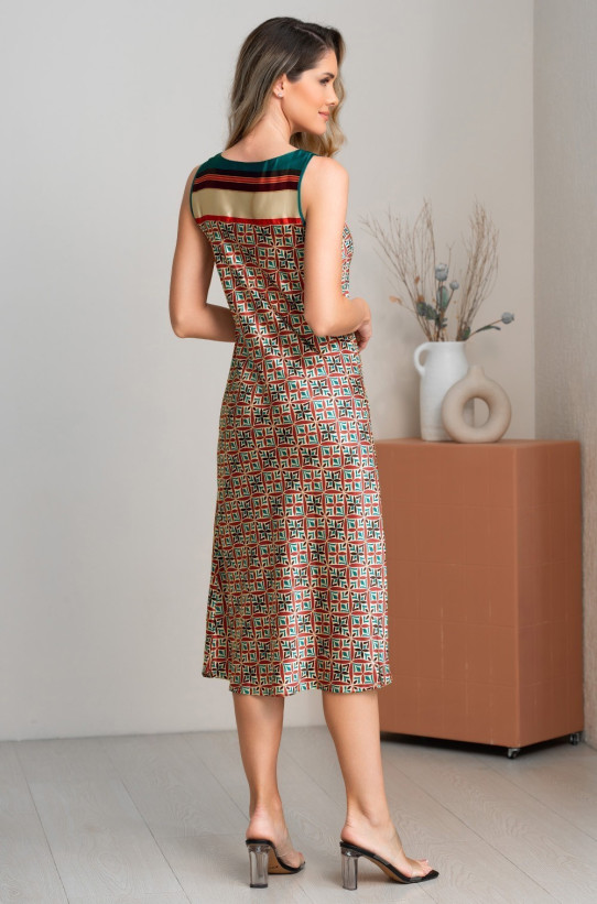 Сорочка женская шелковая длинная Mia-Amore "Brianna" 4338