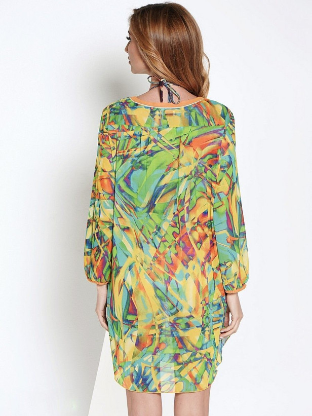 19018 Туника "Florida" green