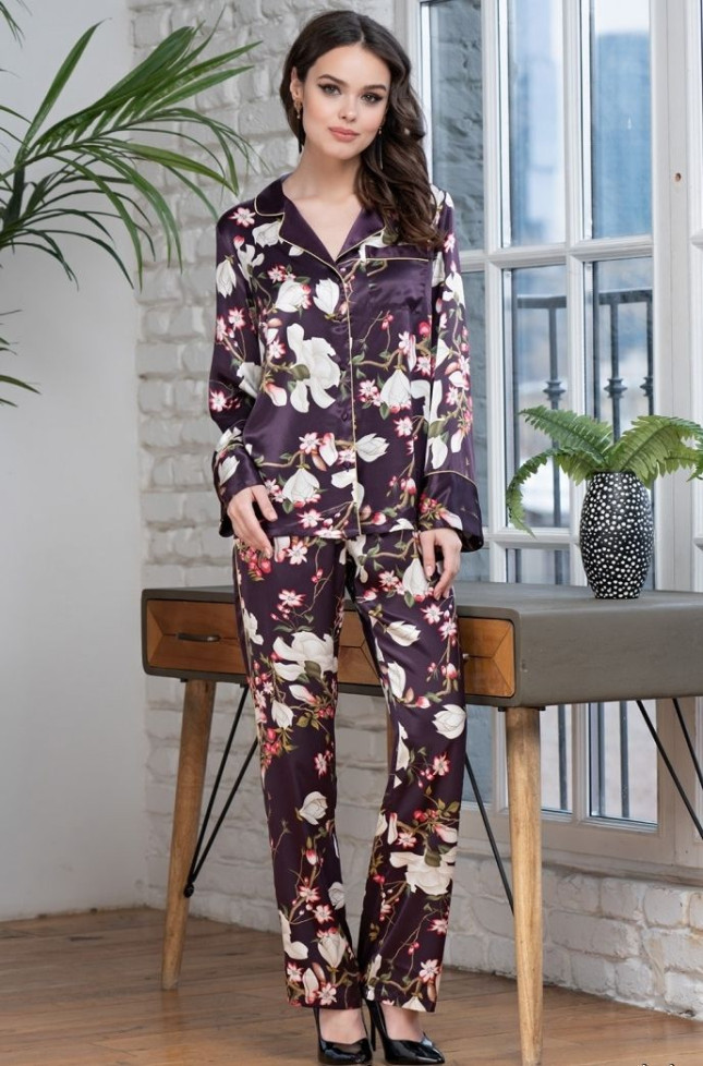 Комплект домашний шелковый Mia-Amore "Magnolia" 3526