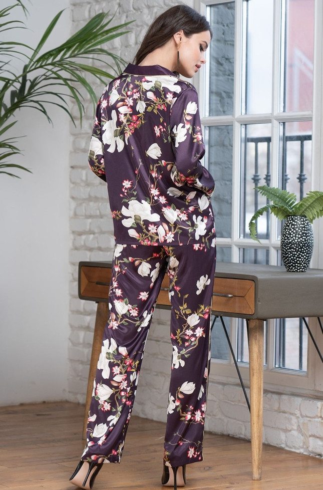 Комплект домашний шелковый Mia-Amore "Magnolia" 3526