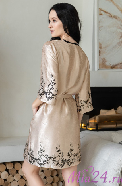 Халат женский короткий Mia-Amore "Karin" 9143 Халат женский короткий Mia-Amore "Karin" 9143