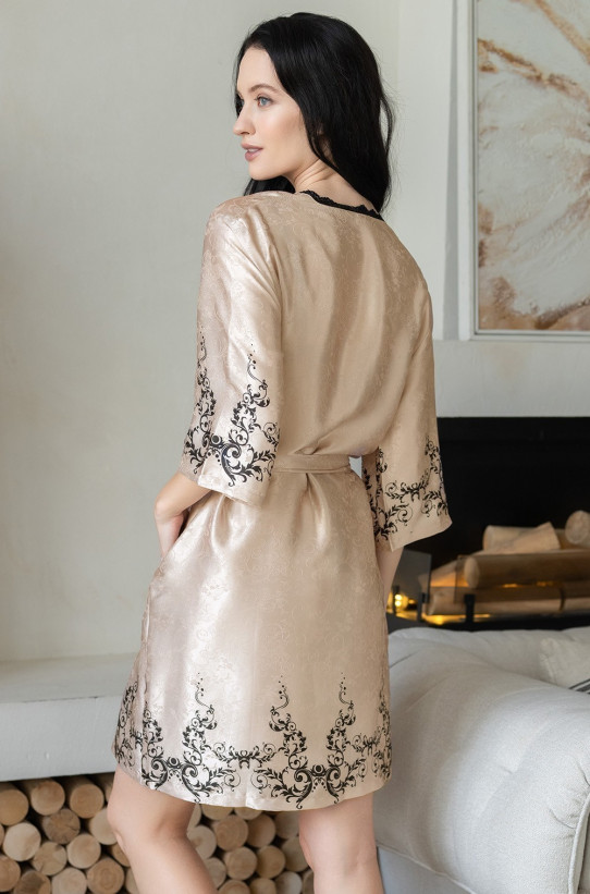 Халат женский короткий Mia-Amore "Karin" 9143