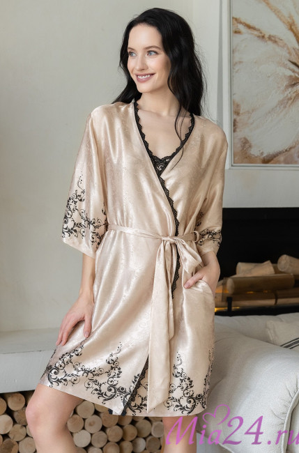 Халат женский короткий Mia-Amore "Karin" 9143 Халат женский короткий Mia-Amore "Karin" 9143