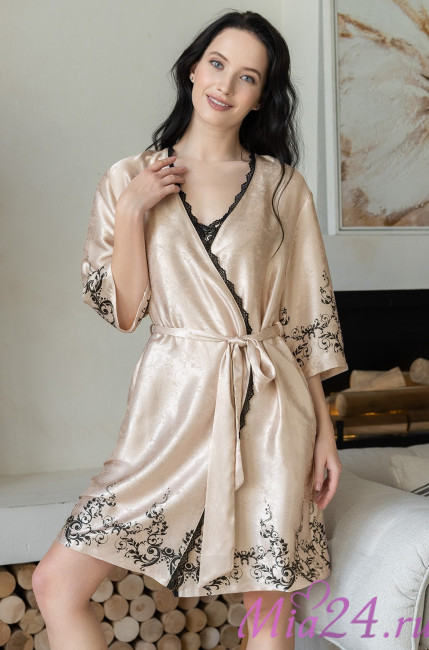 Халат женский короткий Mia-Amore "Karin" 9143 Халат женский короткий Mia-Amore "Karin" 9143