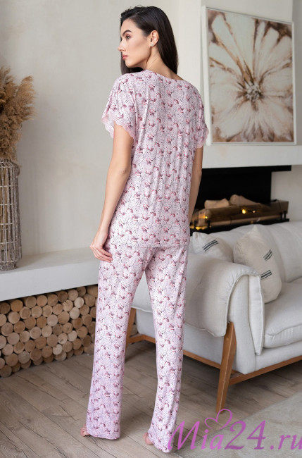 Пижама женская с брюками из вискозы Mia-Amore "Inessa" 5016