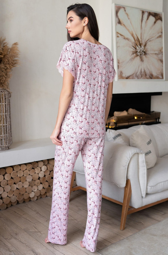 Пижама женская с брюками из вискозы Mia-Amore "Inessa" 5016