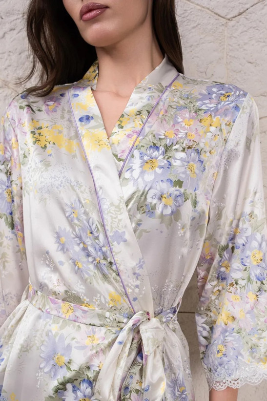 Халат длинный шелковый Mia-Amore "Lilianna" 5999