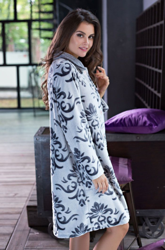 Халат из велсофта Mia-Mia "Tonia" 16173